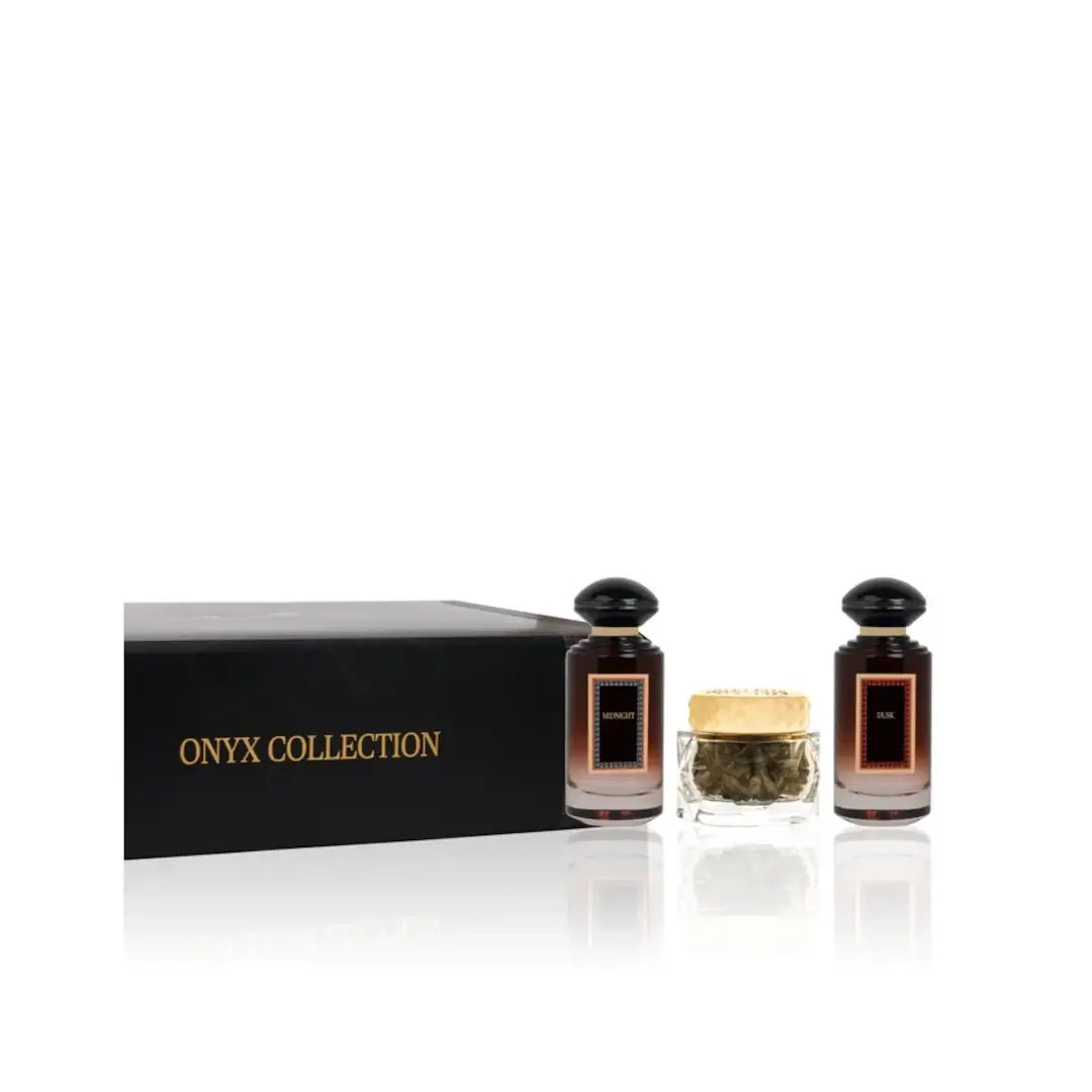 Onyx Collection 3-Piece Set - Elegant Black Stone Jewelry for Women | Perfect for Gifts, Parties & Special Occasions