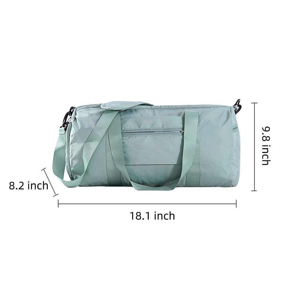 **MINTEGRA Gym Bag for Men & Women - Large Waterproof Duffle Bag with Shoe Compartment & Wet Pocket - Perfect for Travel, Fitness, Swimming & Beach Activities**