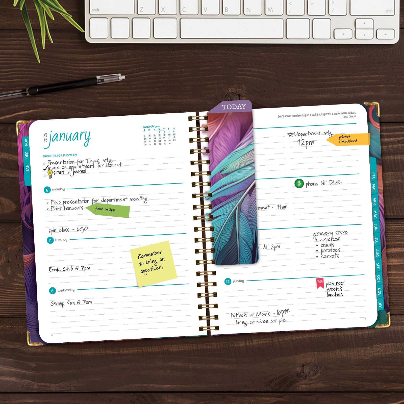 2025 Hardcover Planner 7