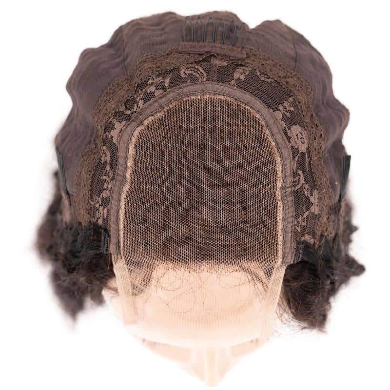 Kinky Curly 4x4 Transparent Lace Closure Wig 100% Human Hair - Natural Look for Black Women | Perfect for Daily Wear, Cosplay & Special Occasions