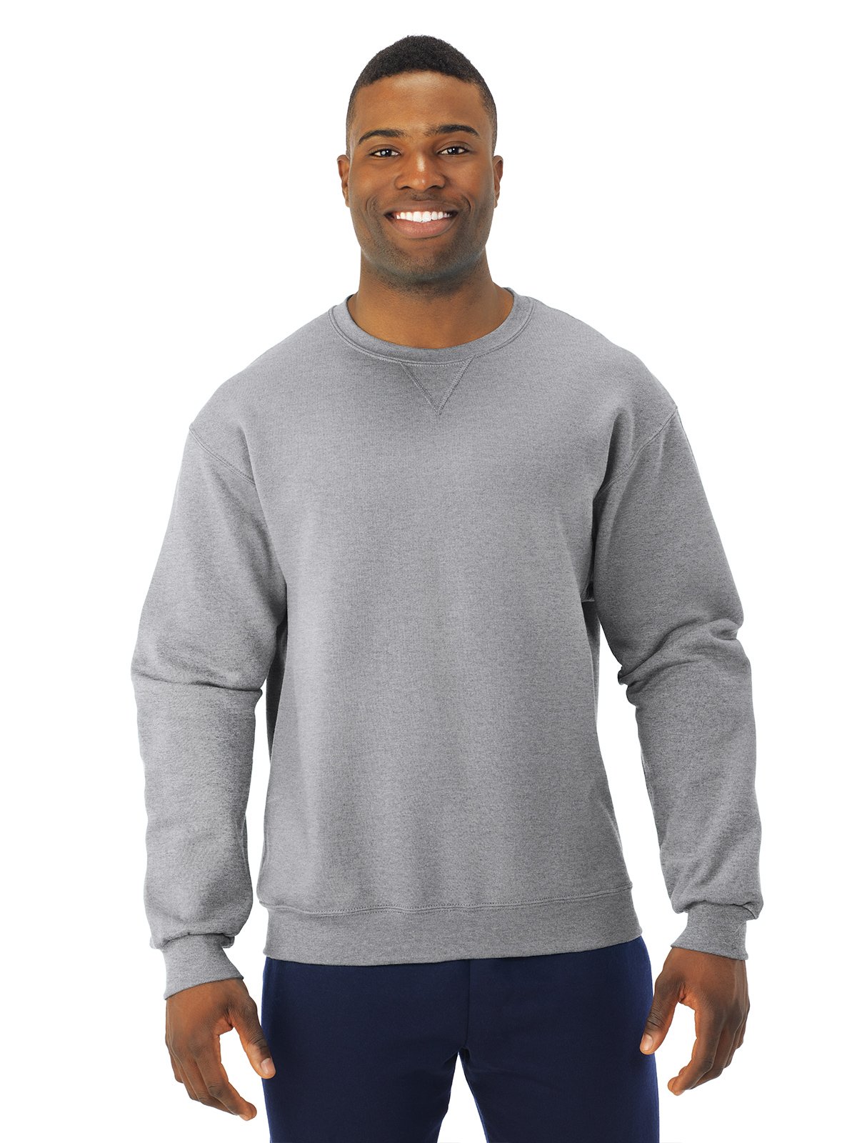 Fruit of the Loom Sofspun Crewneck Sweatshirt for Men & Women | Soft Cotton Blend Pullover | Casual Comfort Wear for Everyday, Lounge & Workout | SF72R