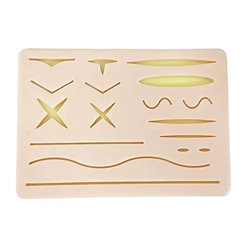 Premium Dermatology Suture Practice Pad - Realistic Skin Simulation for Medical Training & Surgical Skills Development (Great for Students, Residents & Aspiring Surgeons)
