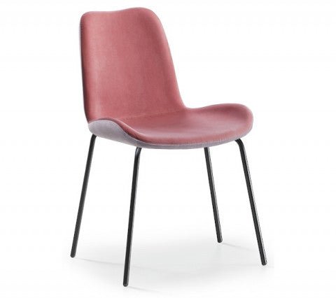Midj Dalia Modern Side Chair - Stylish and Comfortable Dining or Office Chair for Home & Workspace