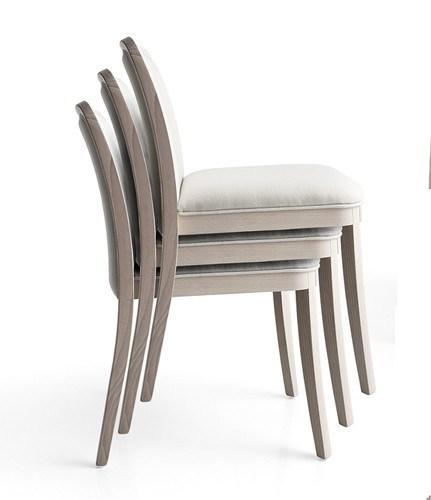 Bross Palace Stackable Side Chair - Modern Dining Chairs for Kitchen, Restaurant & Office - Space-Saving Stackable Design for Small Spaces