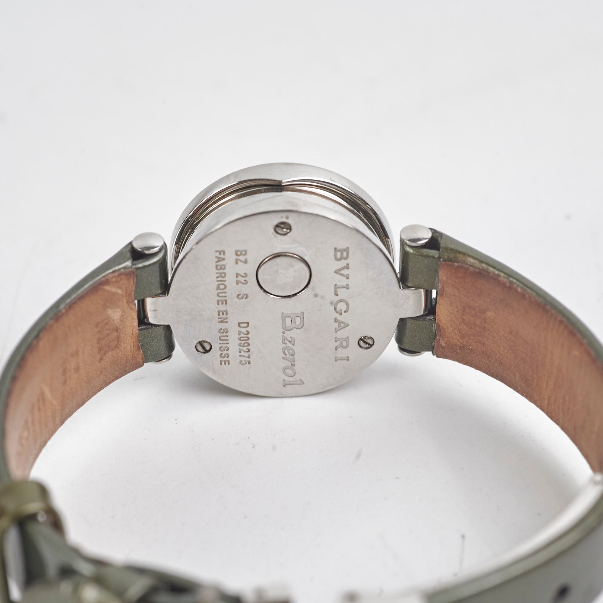 Bvlgari B Zero1 Blue Mother of Pearl Stainless Steel Women's Watch - Luxury Timepiece for Elegant Occasions & Formal Events