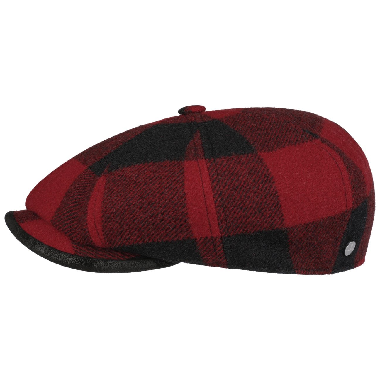 Stylish 8-Panel Check Newsboy Cap by Lierys - Vintage-Inspired Flat Cap for Men & Women - Perfect for Casual Outfits, Outdoor Activities and Fashion Statements