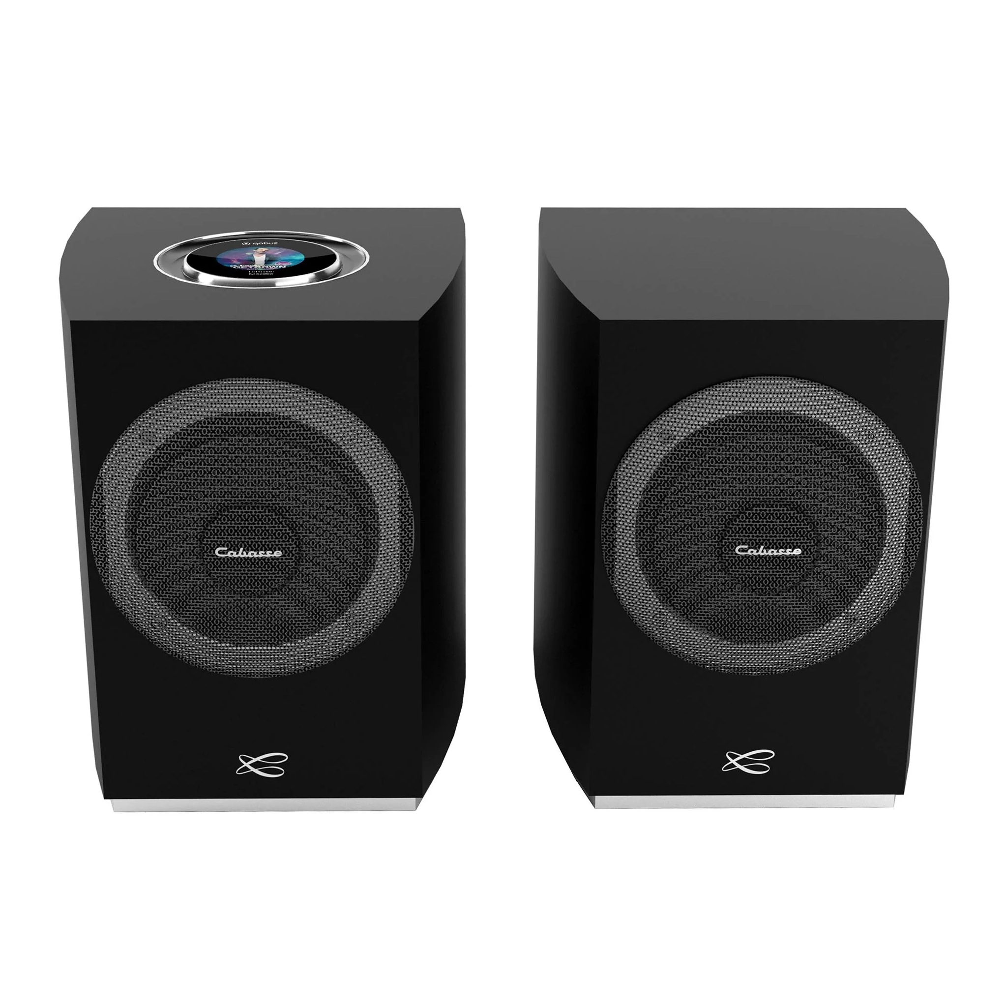 Cabasse Rialto Wireless Bookshelf Speakers - Hi-Fi Stereo Sound System (Pair) for Home Theater, Music Listening & Gaming Setup