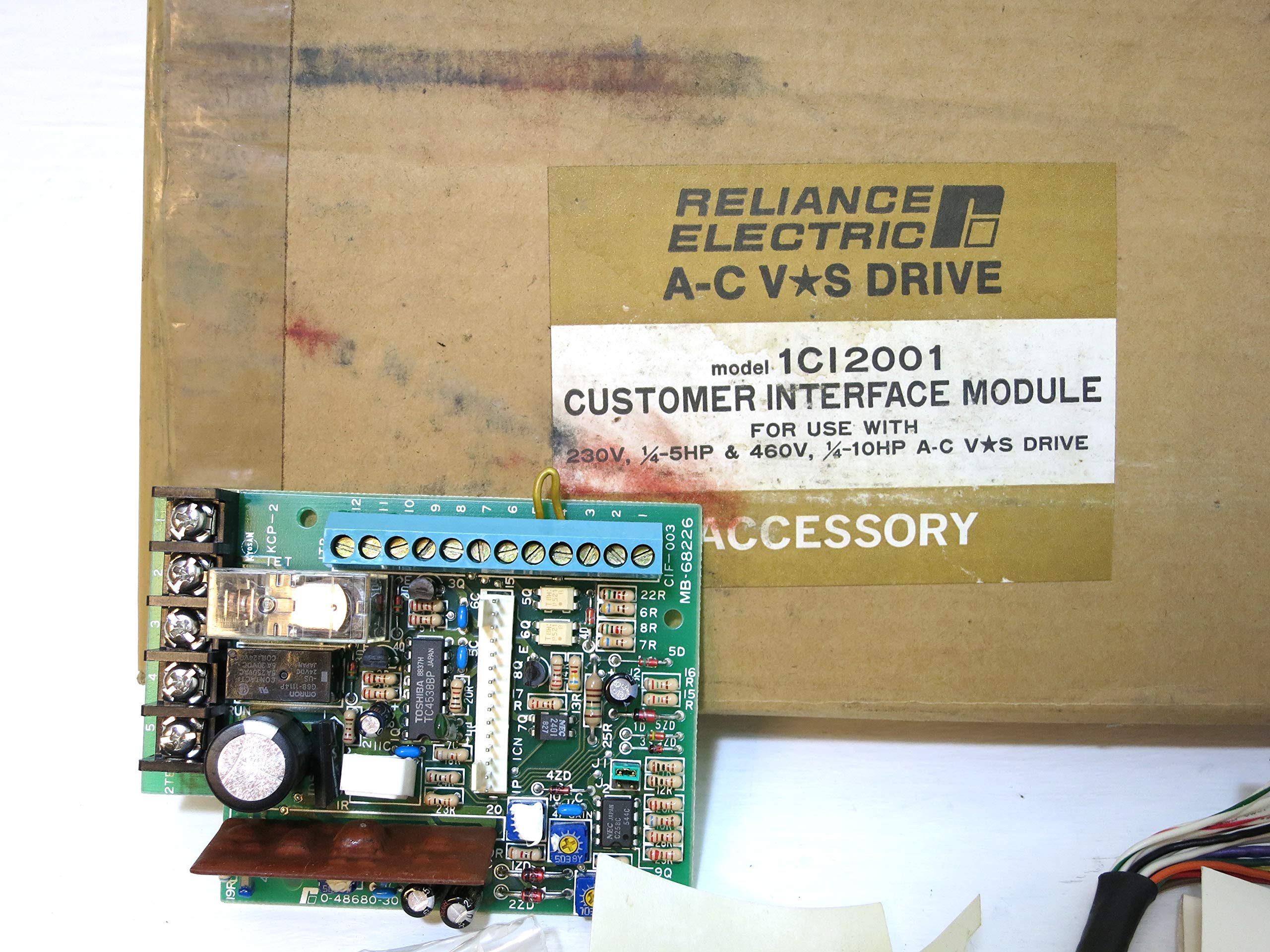 1CI2001 Customer Interface Module - Industrial Automation & Control System Interface for PLCs & HMIs | Perfect for Factory Automation & Process Control Applications