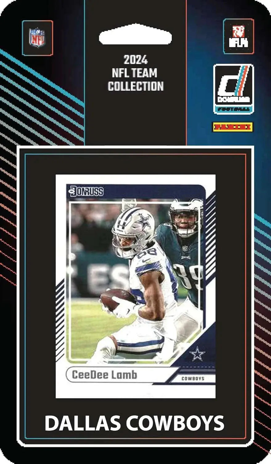 2024 Dallas Cowboys NFL Donruss Team Set Football Trading Cards - Perfect for Collectors, Fans & Sports Memorabilia Enthusiasts