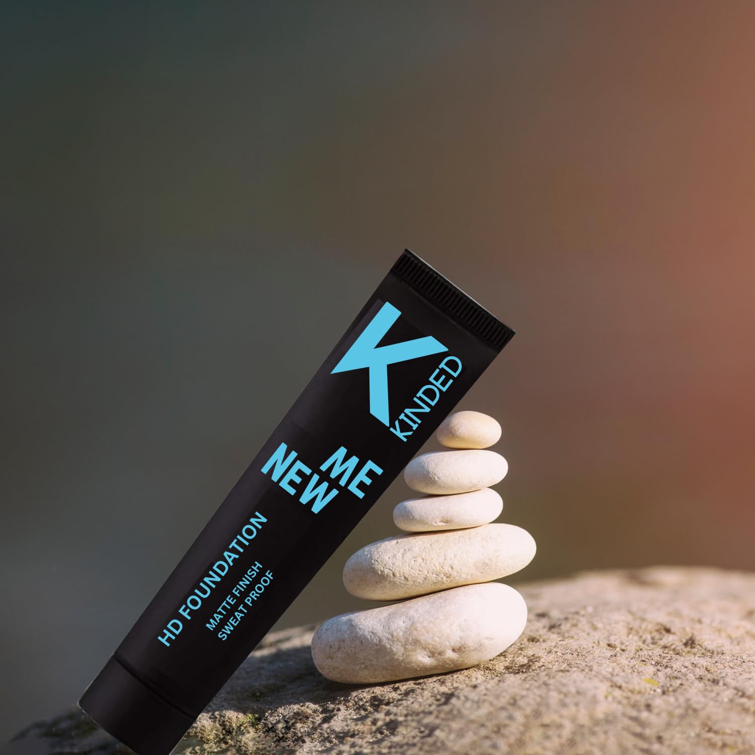 KINDED New Me HD Liquid Foundation - Oil Based Creamy Formula, Matte Finish, 30ml, 01 Light Shade - Sweat Proof, Waterproof, Buildable Coverage for Flawless Face Makeup | Perfect for Daily Wear, Special Occasions & Long-Lasting Makeup Looks