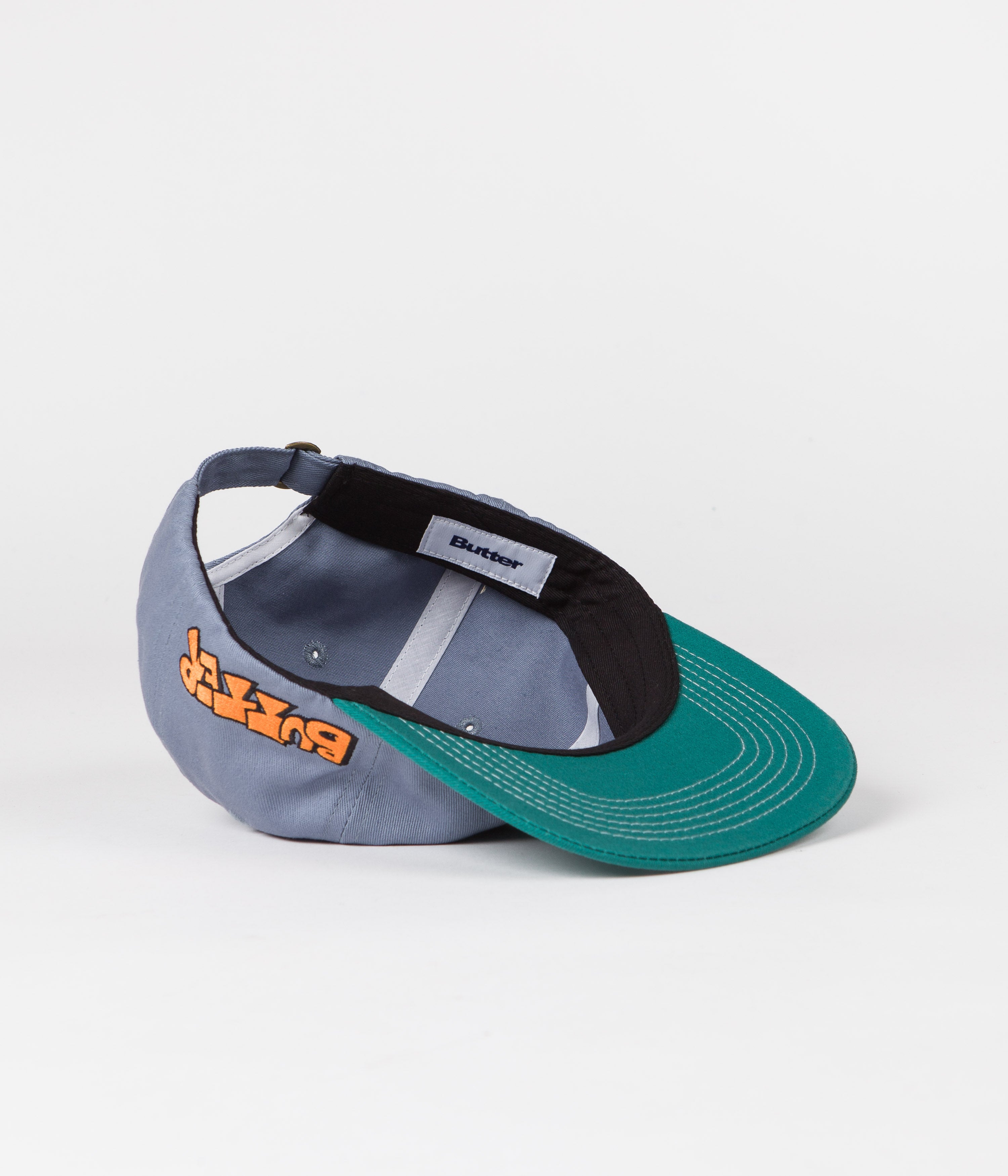 Butter Goods Bug Out Cap - Lake Blue & Teal Snapback Hat for Men & Women | Stylish Casual & Outdoor Wear for Hiking, Travel, and Daily Fashion