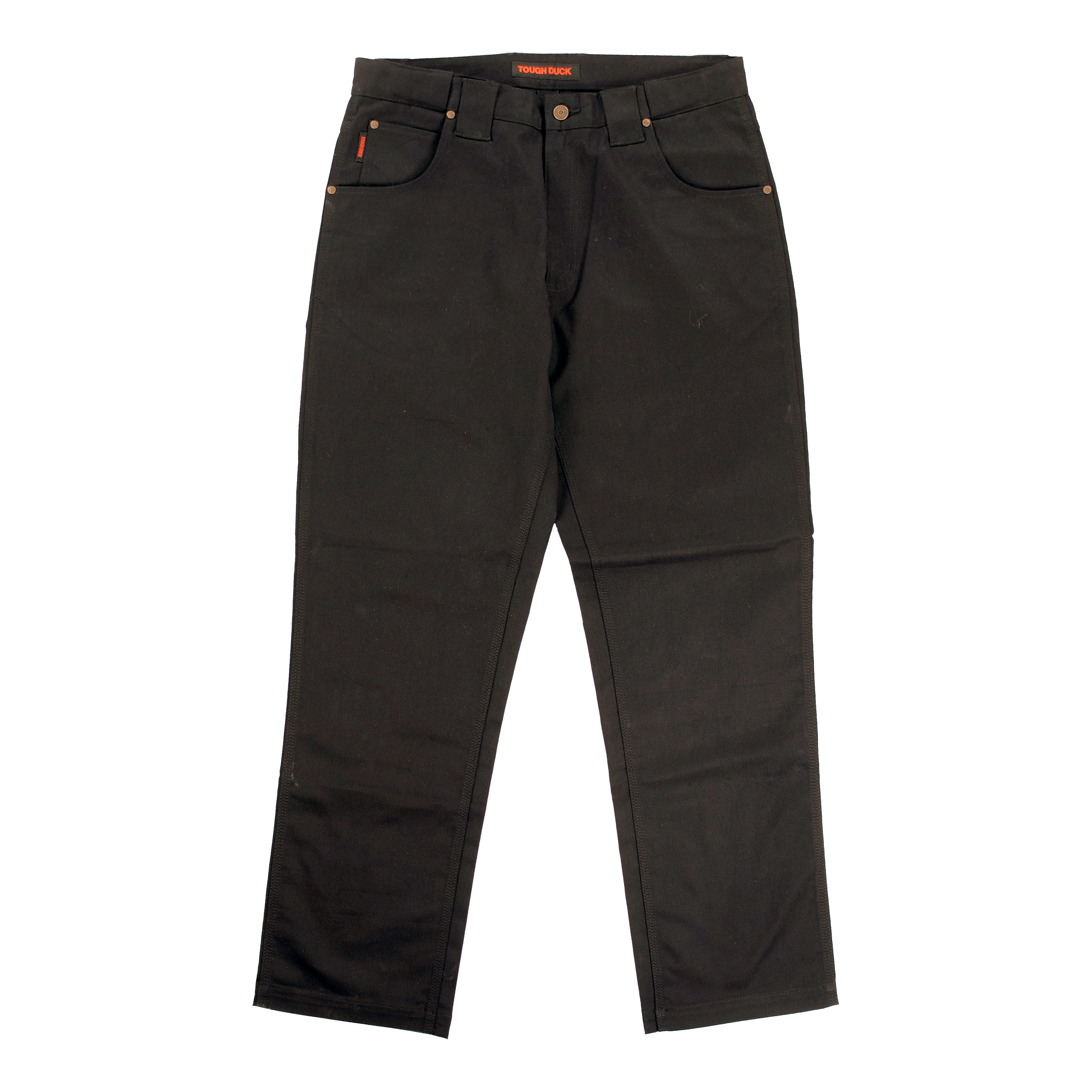Tough Duck WP09 Expandable Waist Flat Front Flex Twill Work Pants - Durable & Comfortable for Construction, Landscaping & Outdoor Jobs