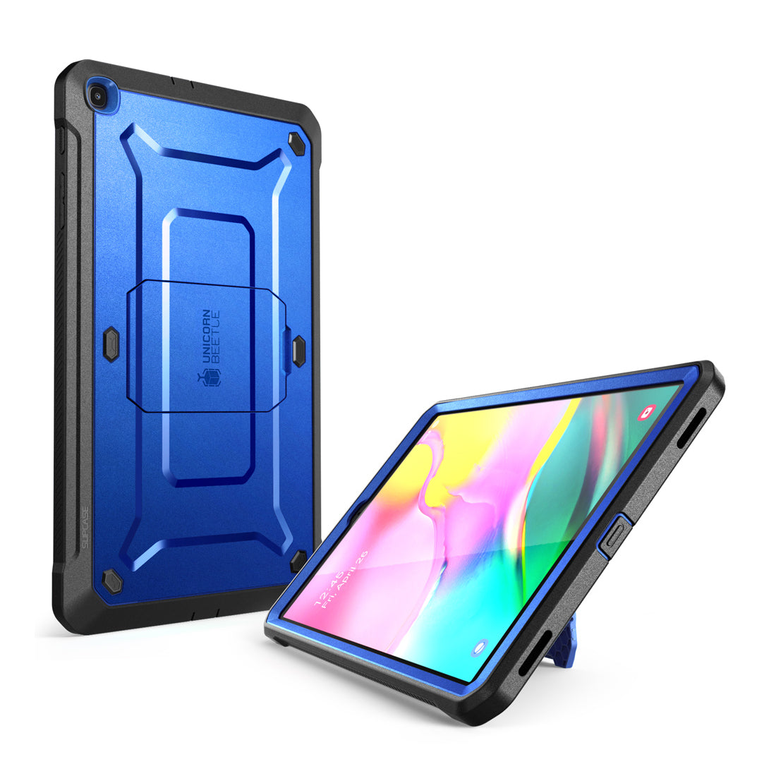 Galaxy Tab A 10.1 Inch (2019) Tablet Case - Unicorn Beetle Pro Rugged Full Body Protective Cover (Dark Blue) | Shockproof, Drop Protection for Work, Travel & Outdoor Use