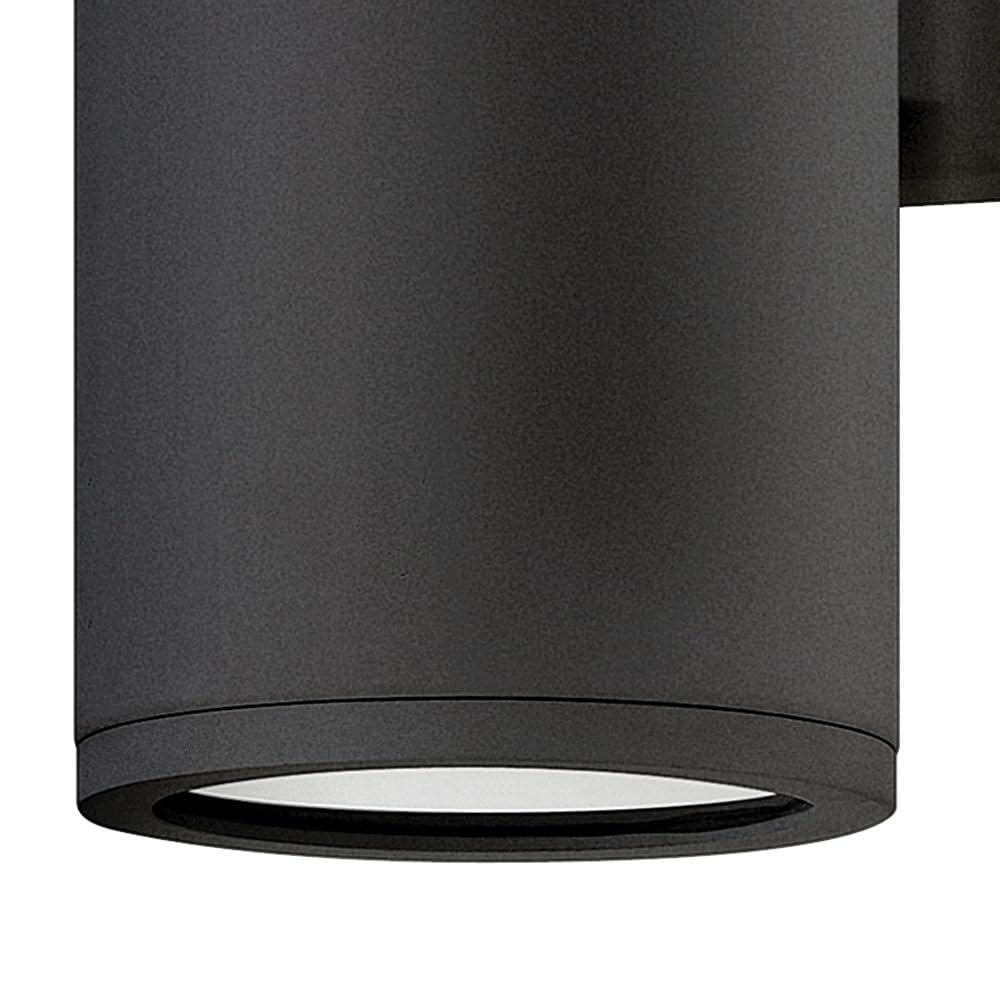 Hinkley Silo 13594BK-LL Small Outdoor LED Wall Lantern - Rust & Corrosion Resistant, Dark Sky Compliant, Black Finish - Perfect for Porch, Patio, and Garden Lighting