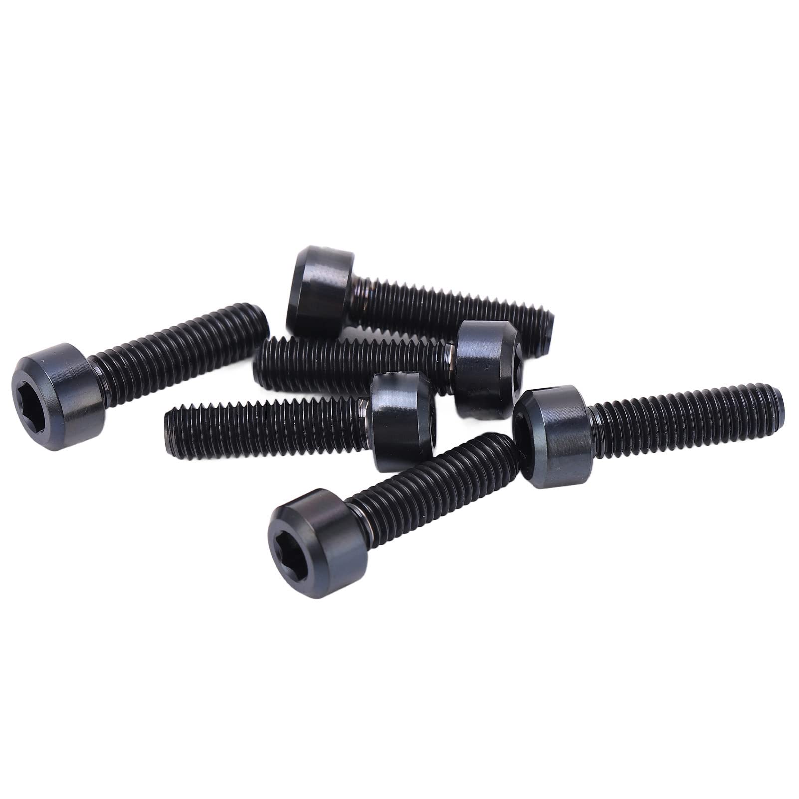 Pinsofy Waterproof Mountain Bike Stem Screws - Durable Alloy Steel Bicycle Handlebar Stem Bolts for MTB, Road & Hybrid Bikes - Perfect for Off-Road Cycling & Trail Riding