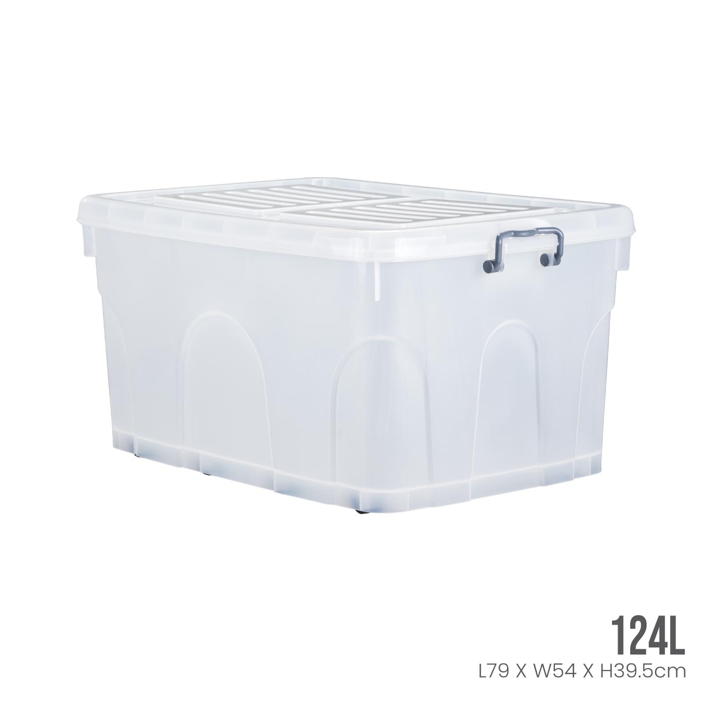 Closet Organizer Box with Wheels (9809) - Portable Storage Solution for Clothes, Toys, and Home Organization
