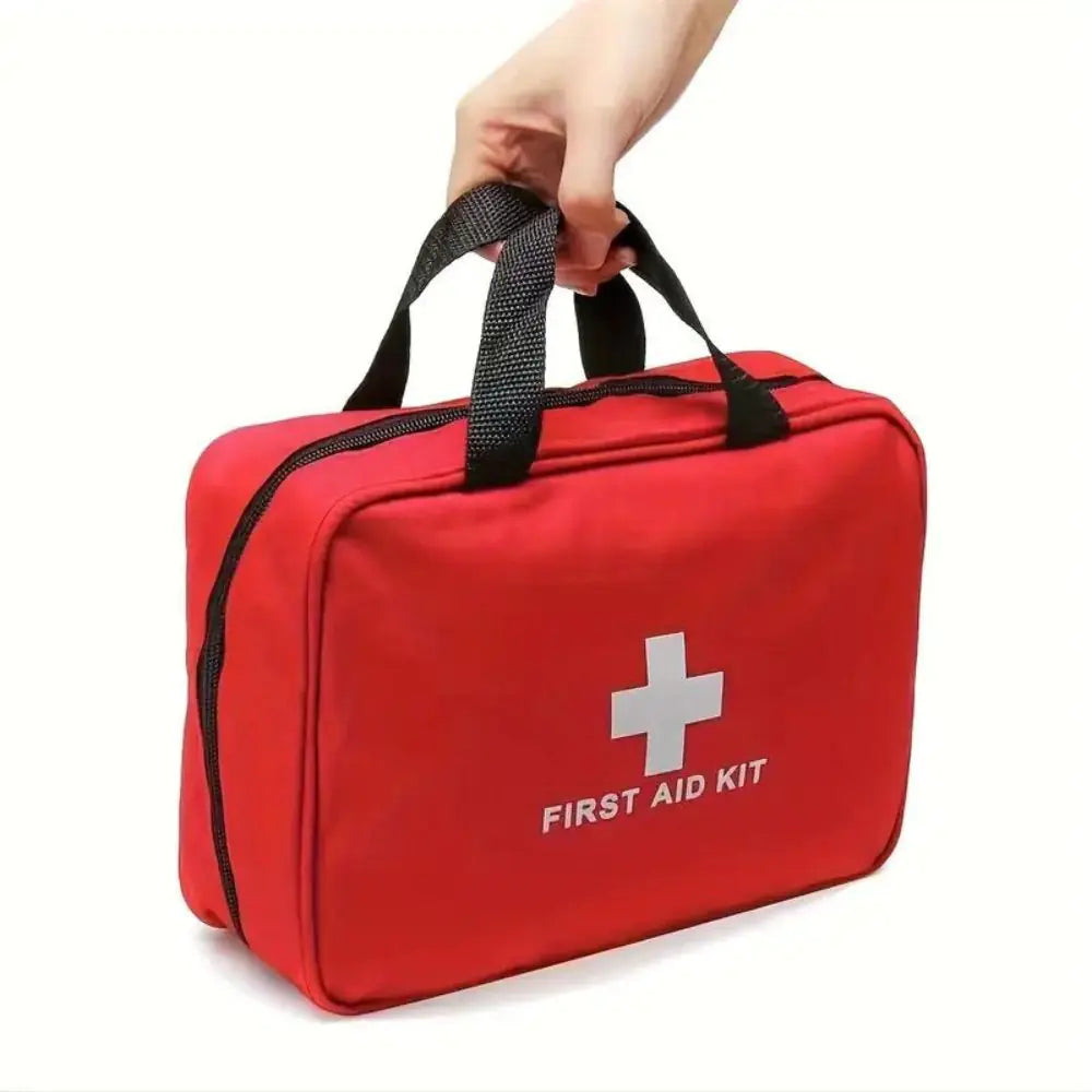 173-Piece Large First Aid Kit - Comprehensive Emergency Medical Supplies for Outdoor Adventures, Camping, Hiking & Home Safety Use | Perfect for Travel, Car, Workplace & Family Emergency Preparedness