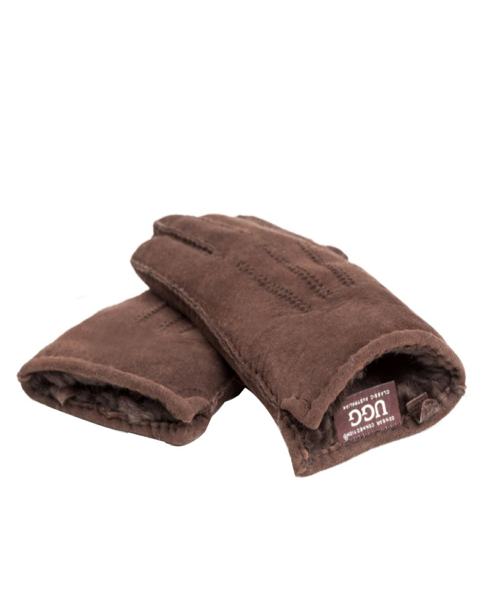 UGG Men's Sheepskin Gloves - Winter Warm Gloves for Men, Soft Leather Driving Gloves | Perfect for Cold Weather, Outdoor Activities & Casual Wear