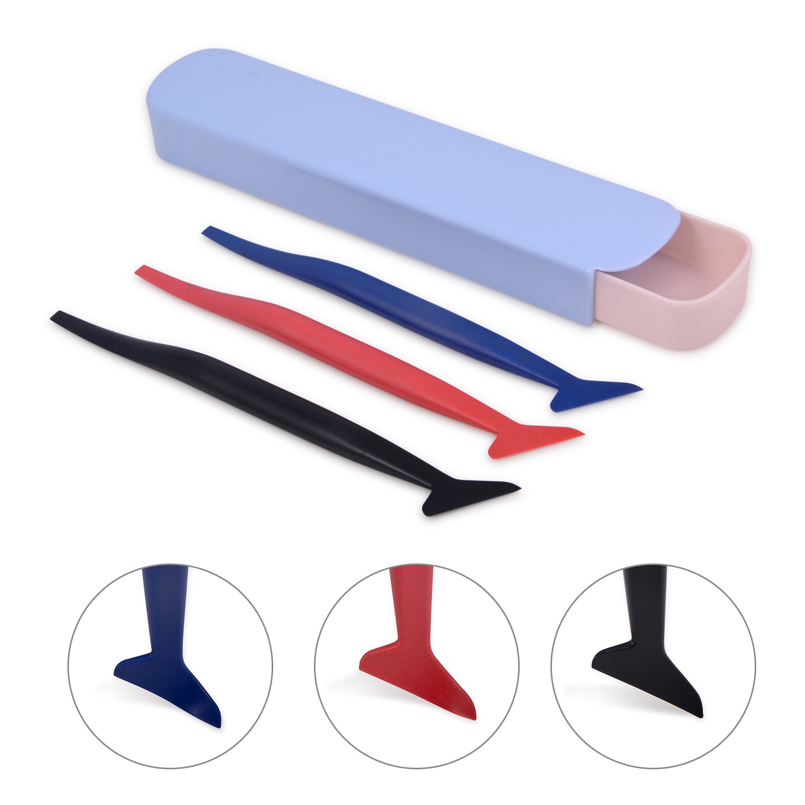 Gomake Vinyl Wrap Tool Kit for Car Wrapping - Includes Heat Gun, Vinyl Tool Pouch, Tint Squeegee, Gloves, Magnets, Wrap Stick & Utility Knife - Perfect for DIY Auto Wrapping, Window Tinting & Vehicle Customization