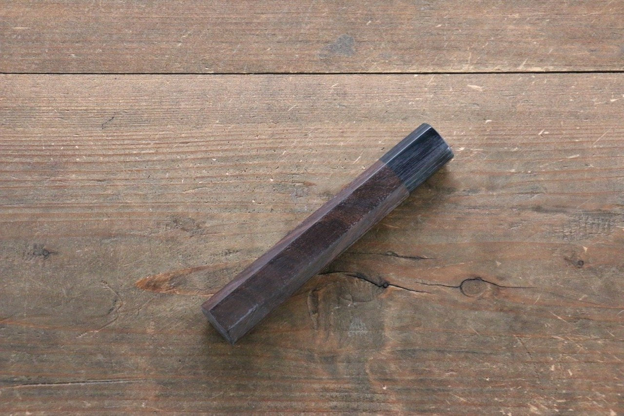 Premium Octagonal Shitan Wood Handle for 240mm Sujihiki Knife - Japanese Slicing Knife for Sushi, Meat & Delicate Cutting
