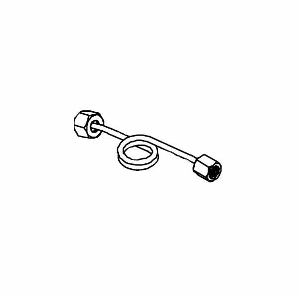 La Marzocco Linea FB 70 Strada Brew Boiler to Pressure Gauge Pipe Replacement Part - Compatible with Espresso Machines - Perfect for Coffee Shop & Home Barista Use