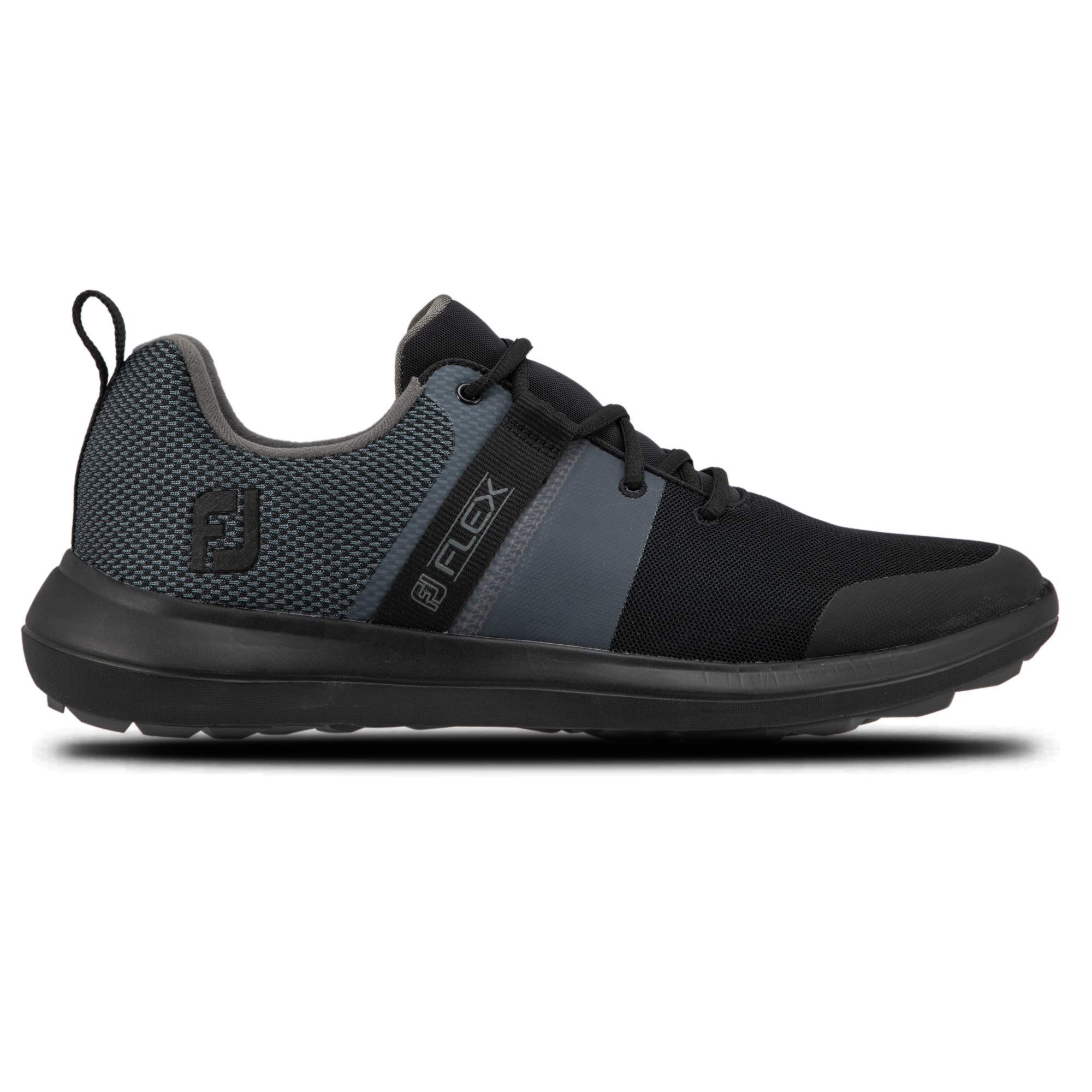 FootJoy Men's FJ Flex Golf Shoes - Lightweight & Comfortable Spiked Golf Shoes for Men - Perfect for Walking the Course or Driving Range Practice