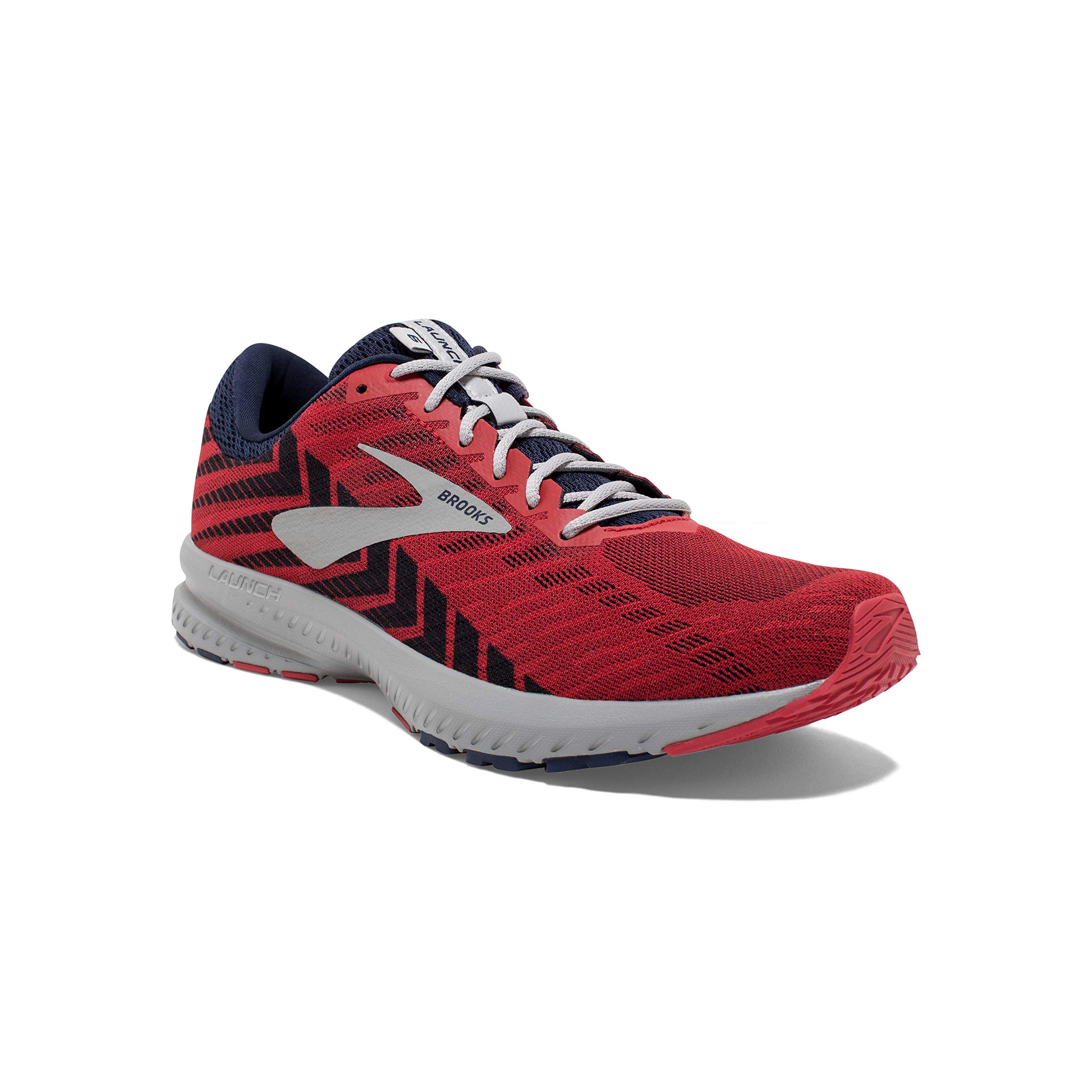 Brooks Men's Launch 6 Running Shoes - Lightweight Breathable Road Running Sneakers for Men | Perfect for Marathon Training, Jogging & Gym Workouts