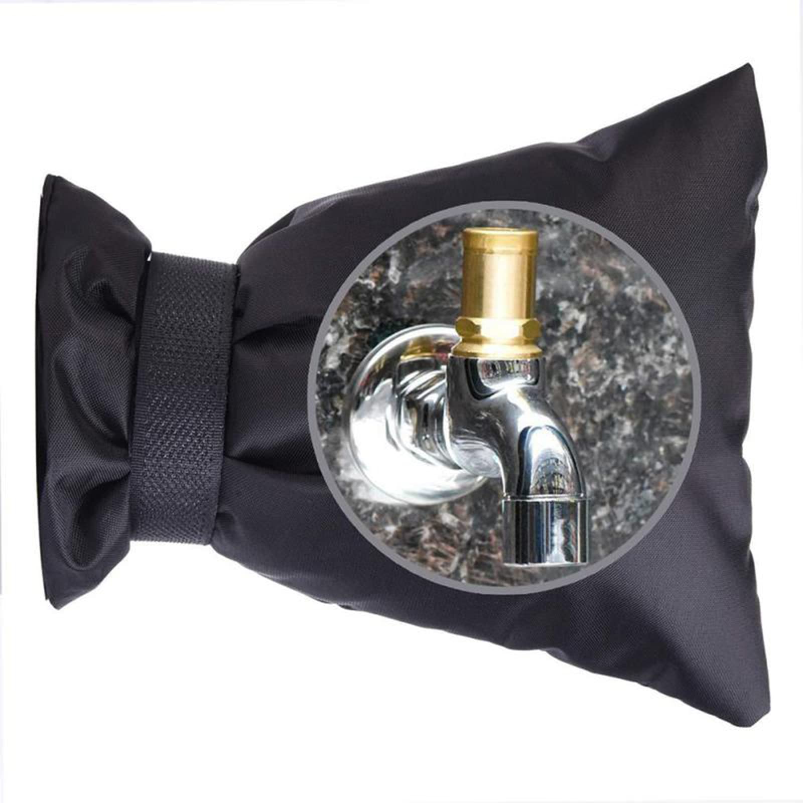 WHITULIP Outdoor Faucet Cover - Freeze Proof Insulated Water Spigot Protector for Winter, Heavy Duty Hose Bib Cover with Windproof & Waterproof Design - Perfect for Home, Garden, and RV Use in Cold Weather