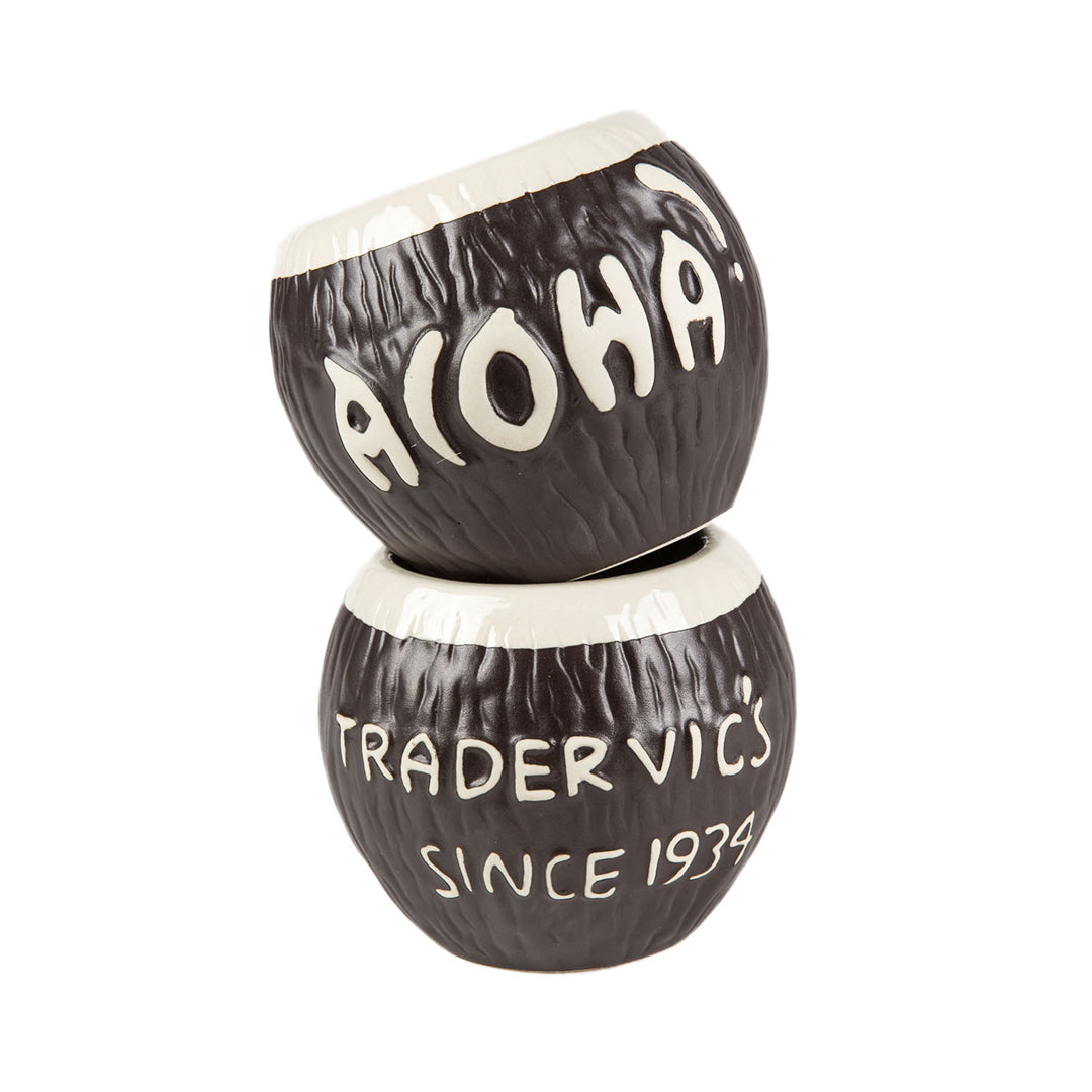 Wholesale Coconut Cups - Case of 36 Eco-Friendly Coconut Shell Drinking Cups for Parties, Weddings & Tropical Themed Events