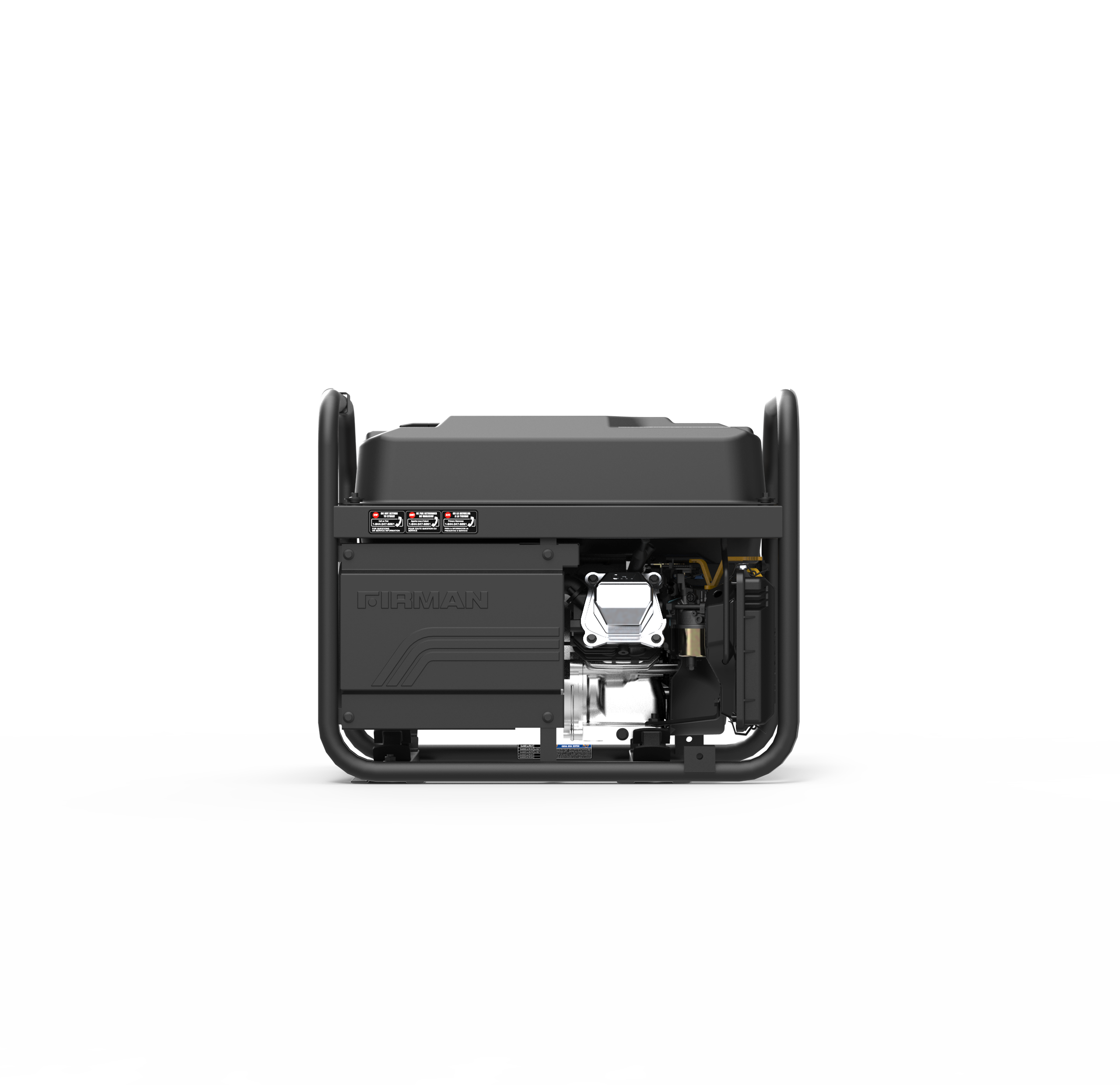 4550W Portable Gas Generator with Recoil Start - 120V Power for Camping, Outdoor Events & Emergency Backup