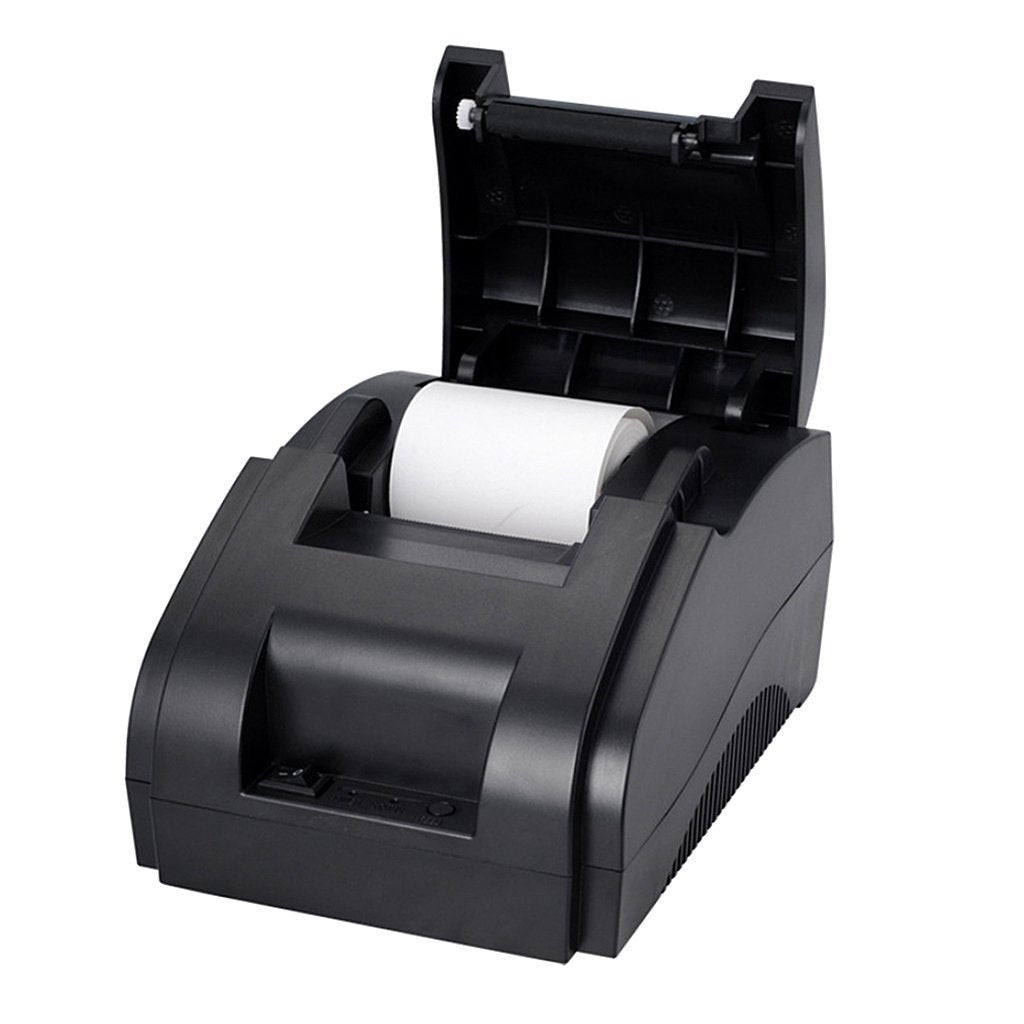 NT 5890K 58mm Thermal Receipt Printer for Retail, Restaurant & POS - Fast & Quiet Printing for Receipts, Labels & Barcodes