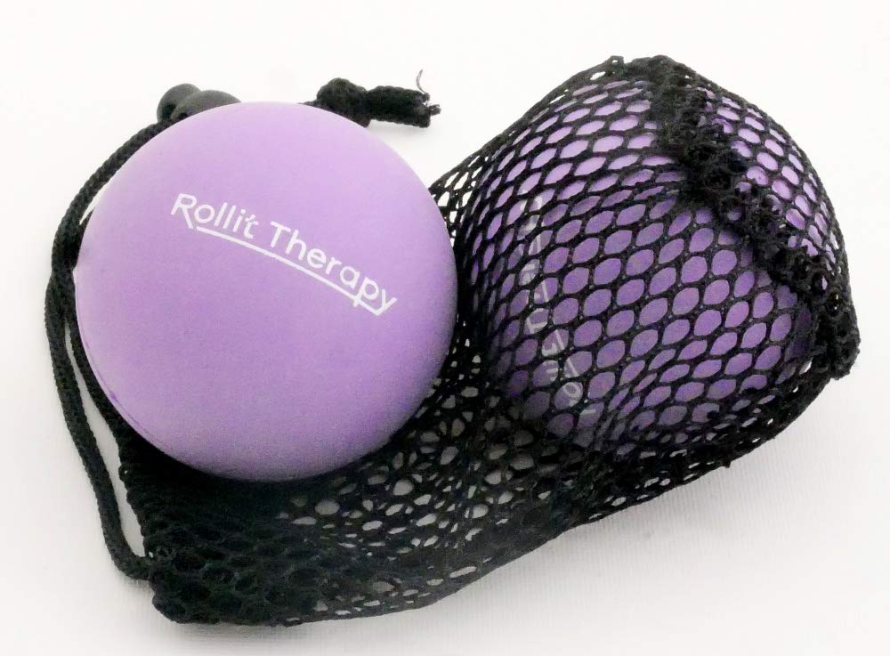 Rollit Therapy Massage Balls Set - Deep Tissue Muscle Relief for Back, Neck & Feet - Perfect for Home, Office & Gym Recovery