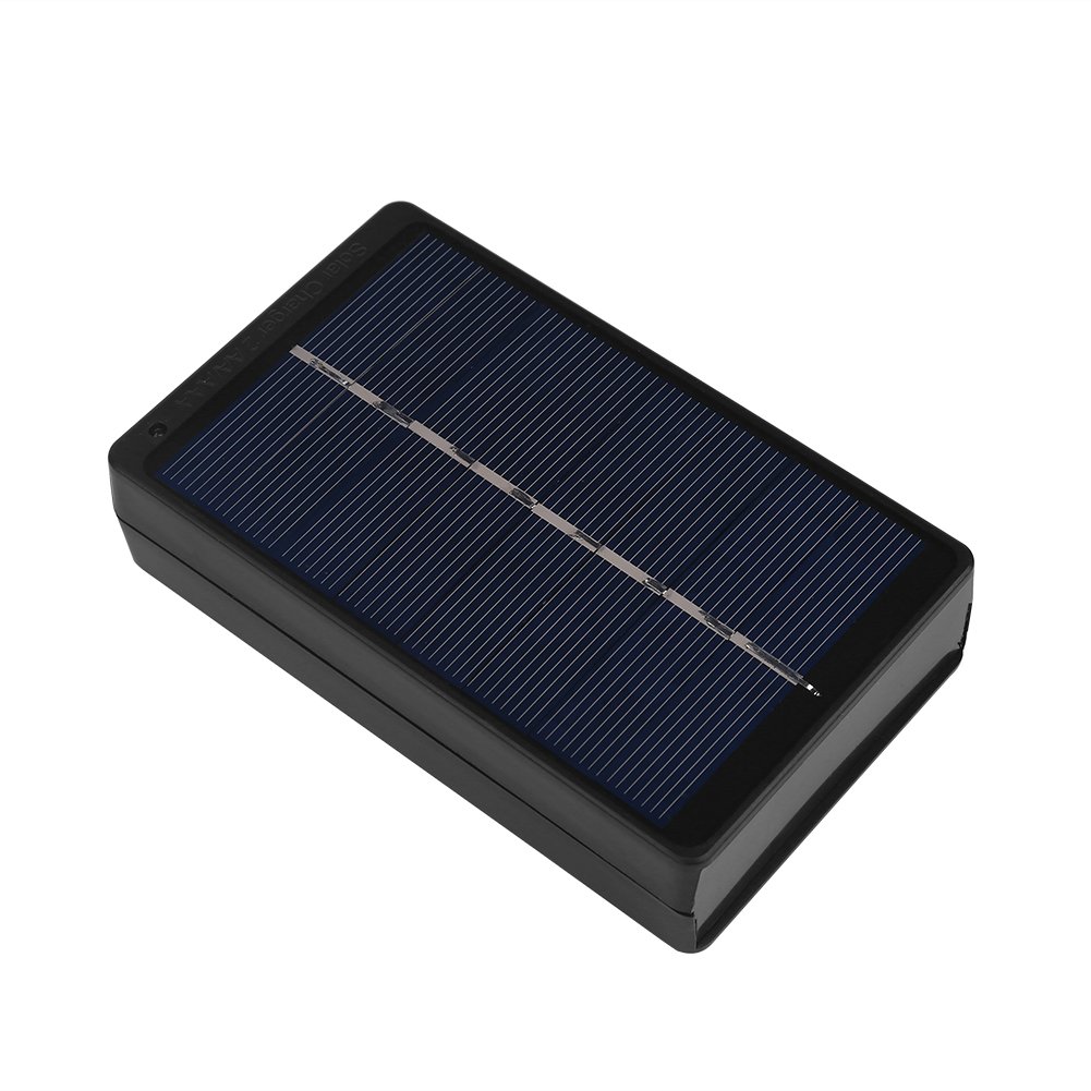 Portable Solar AA AAA Battery Charger - 1W 4V Solar-Powered Rechargeable Battery Charger for AA & AAA Batteries - Compact Solar Charging Box for Camping, Hiking & Emergency Power Backup