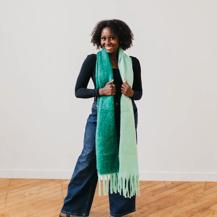 Easy Like Monday Morning Scarf - Soft & Stylish Women's Fashion Accessory for Work, Travel & Everyday Wear