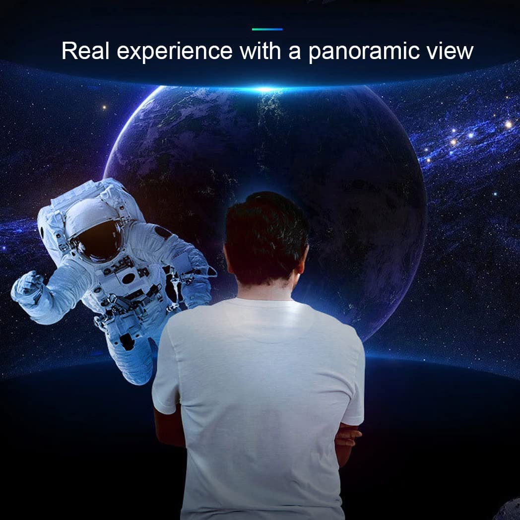 3D VR Headset with Bluetooth Controller - Compatible with iPhone 13 Pro Max/13 Pro/13/12/11, Samsung Galaxy S21, Huawei & Xiaomi Series - Immersive Virtual Reality Gaming & Movie Experience for Home Entertainment