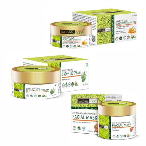 Depig Gel + Under Eye Cream + Face Mask