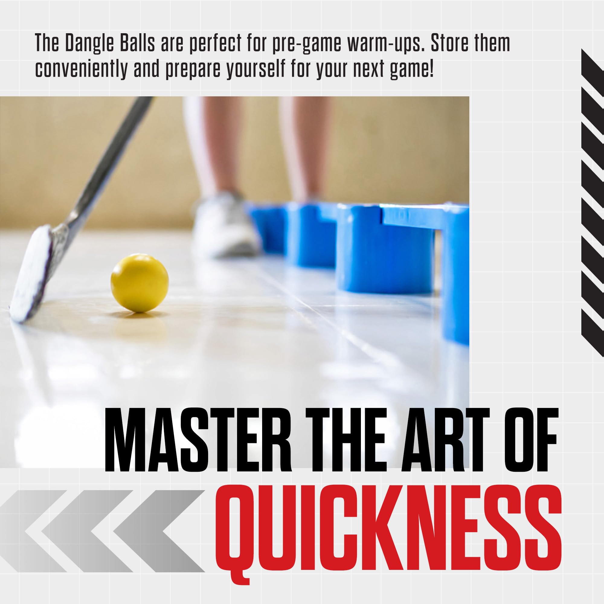 Snipers Edge Hockey Stickhandling Balls - Professional Ice Hockey Training Balls with Carry Bag - Improve Puck Control & Stick Skills On/Off Ice - Perfect for Home, Rink & Backyard Practice