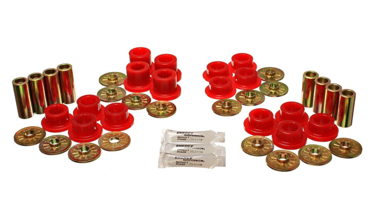 Energy Suspension 5.3126R - High Performance Polyurethane Bushing Kit for Car Suspension Upgrades | Perfect for Off-Roading, Racing & Daily Driving