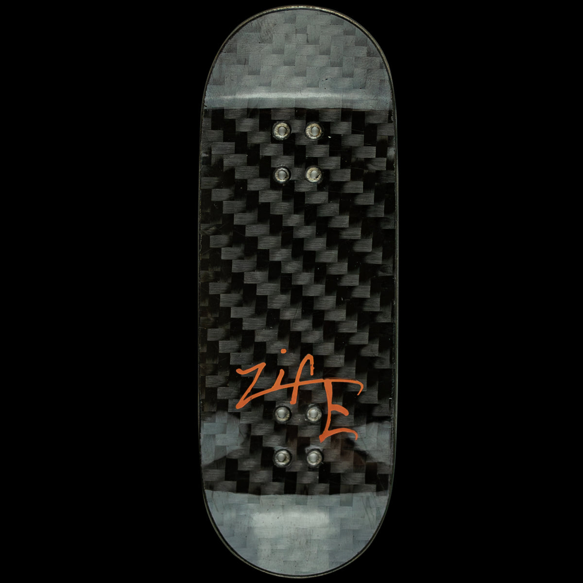 Lifewood Decks Fingerboard Deck - Carbon Fiber Top & Bottom for Professional Skateboard Training & Tricks | Perfect for Skatepark Practice & Indoor Fingerboarding