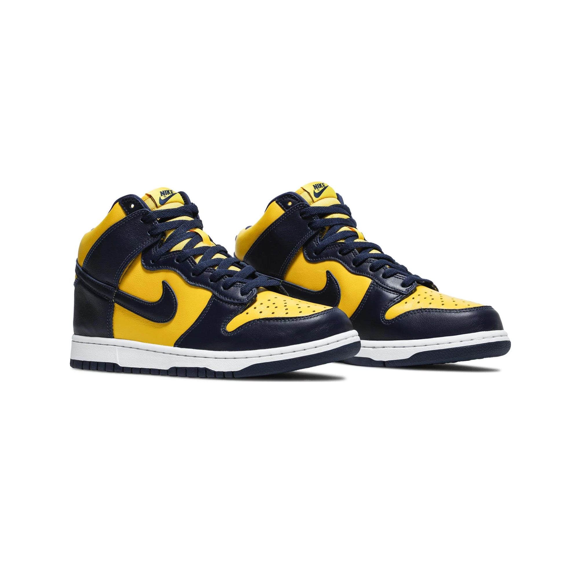 Nike Dunk High 'Michigan' Basketball Shoes - Retro Sneakers for Men & Women | Perfect for Streetwear, Casual Outfits & Sneaker Collectors