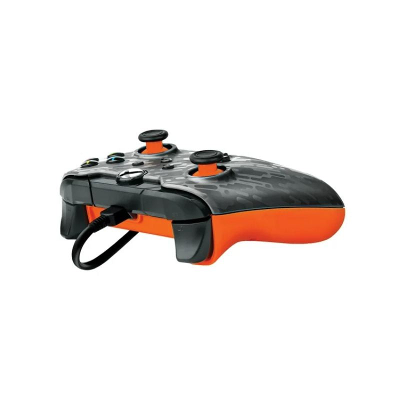 PowerA Wired Controller for Xbox Series X/S - Neon Atomic Carbon - Officially Licensed with 3.5mm Audio Jack & Ergonomic Design - Perfect for Gaming, Streaming & Competitive Play