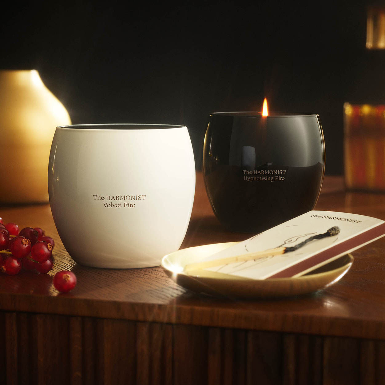 Hypnotizing Fire Candle - Decorative Flameless LED Candle for Home, Wedding & Romantic Dinner Ambiance