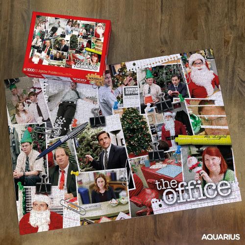 Aquarius The Office Christmas Jigsaw Puzzle 1000 Pieces - Fun Holiday Activity for Family & Friends, Perfect for Christmas Decor & Gift Giving