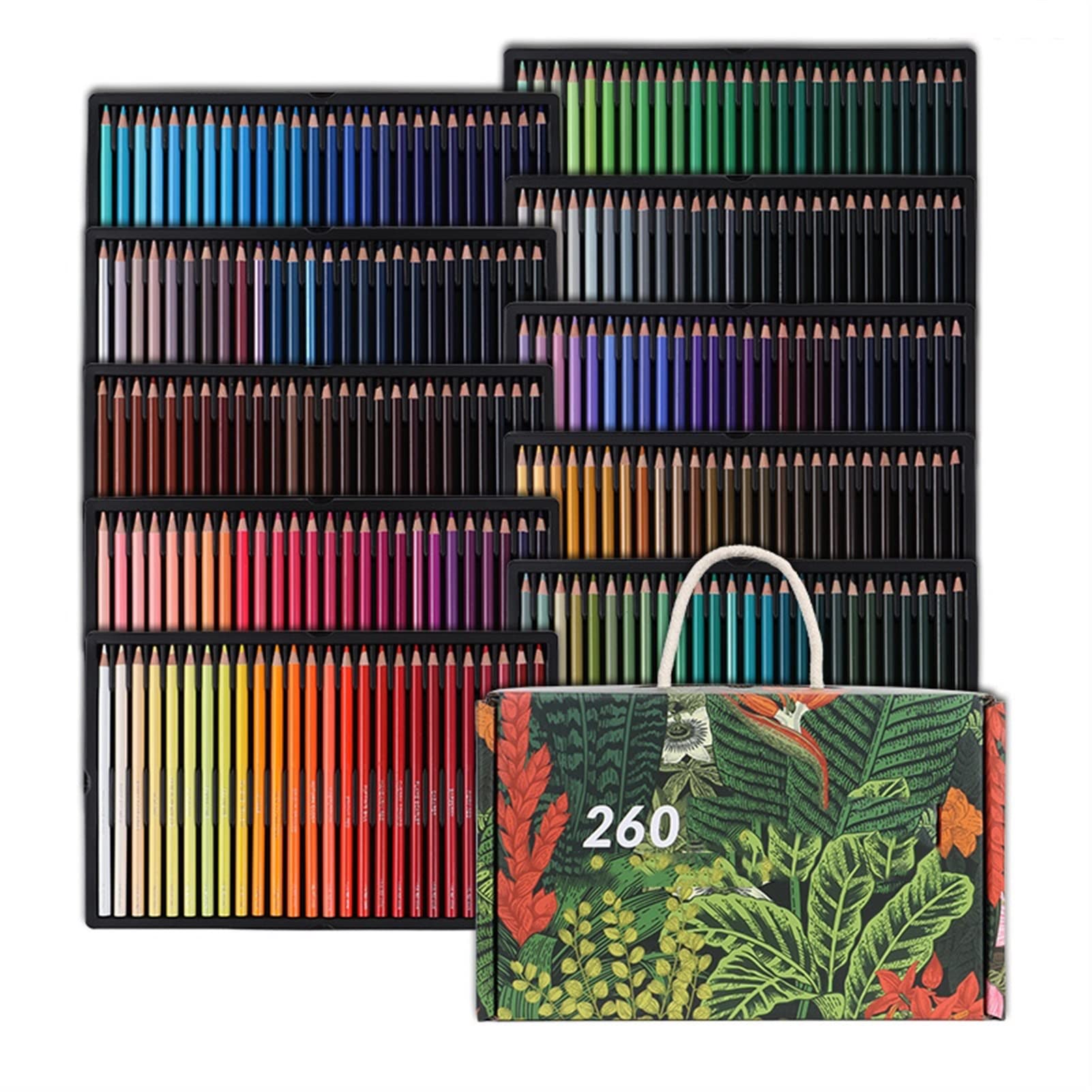 Professional Oil Color Pencils Set - 48 Vibrant Colors for Sketching, Drawing & Coloring | Premium Art Supplies for Artists, Students & School Projects | Perfect for Portraits, Landscapes & Adult Coloring Books