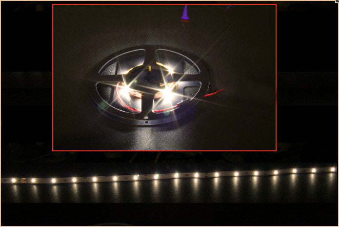 HT 30/60 LED Flexible Light Strip - 39/78 Inch 12V Warm White LED Tape Lights for Home Decoration, Kitchen, Bedroom, and Outdoor Lighting