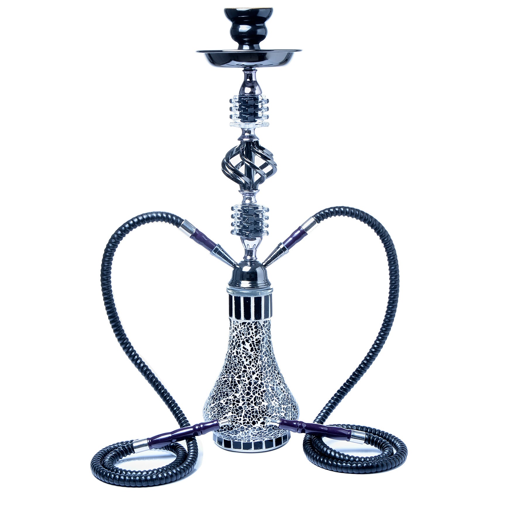 Premium Arabic Double Hose Hookah Set - 22