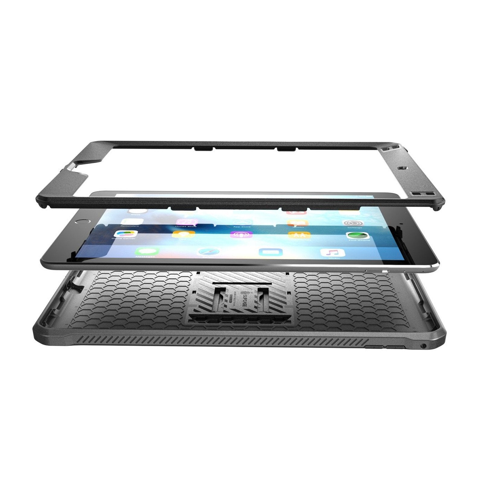 iPad Mini 5 Case - Unicorn Beetle PRO Shockproof Rugged Protective Cover (Black) | Perfect for Outdoor Adventures, Travel & Daily Use