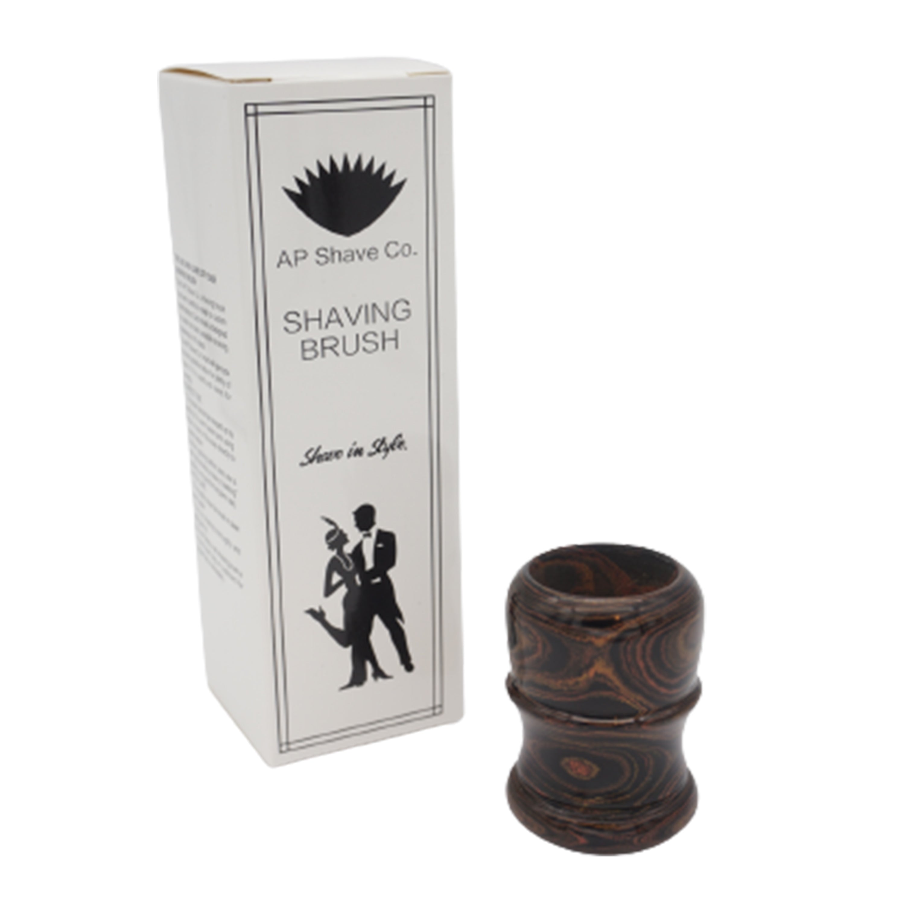 Premium Handcrafted Honey Ebonite Shaving Brush Handle - Fits 24mm & 26mm Knots - Perfect for Wet Shaving & Grooming Gifts for Men