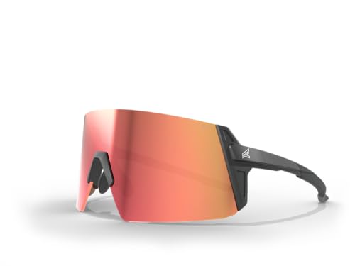 Black With Black Tpr/Rose Gold Mirror Lens