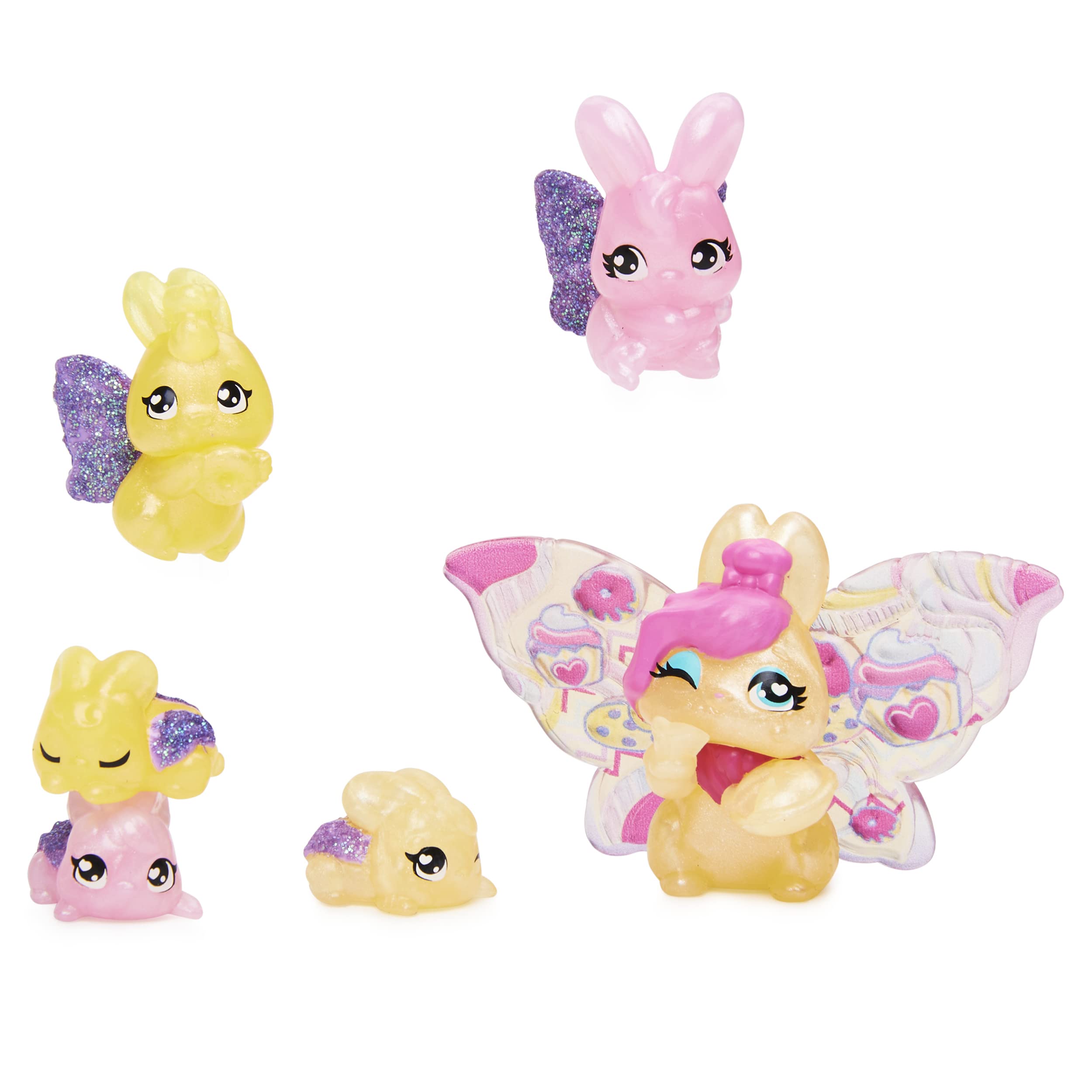 Hatchimals CollEGGtibles - 6 Bunny Characters Family Spring Toy Basket | Fun Kids Toys for Girls Ages 5+ | Easter Gifts, Birthday Presents & Playtime Activities